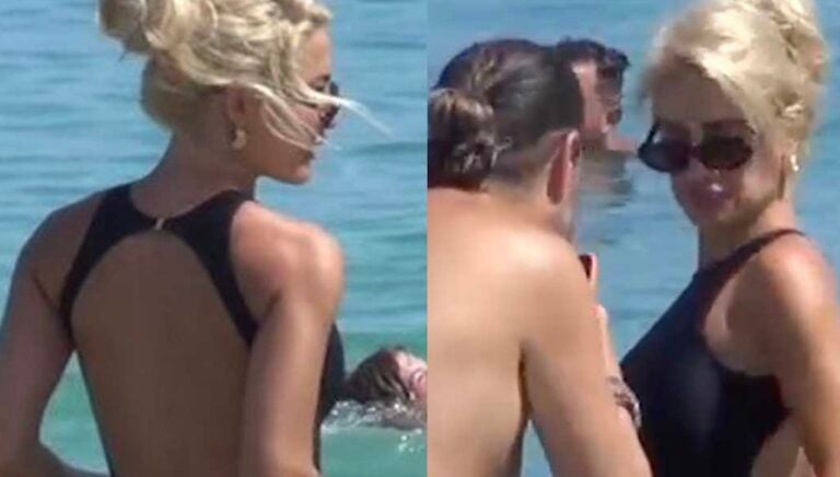 Έπεσαν σαγόνια: Η Τούνη πήγε για μπάνιο στη Μύκονο… και η κάμερα ήταν εκεί