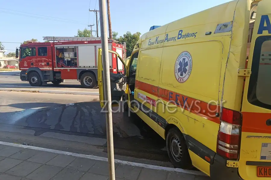 Ασθενοφόρο τράκαρε με αυτοκίνητο και τούμπαρε στα Χανιά – Νεκρός ο ασθενής που μετέφερ - 2 διασώστες τραυματίες 7