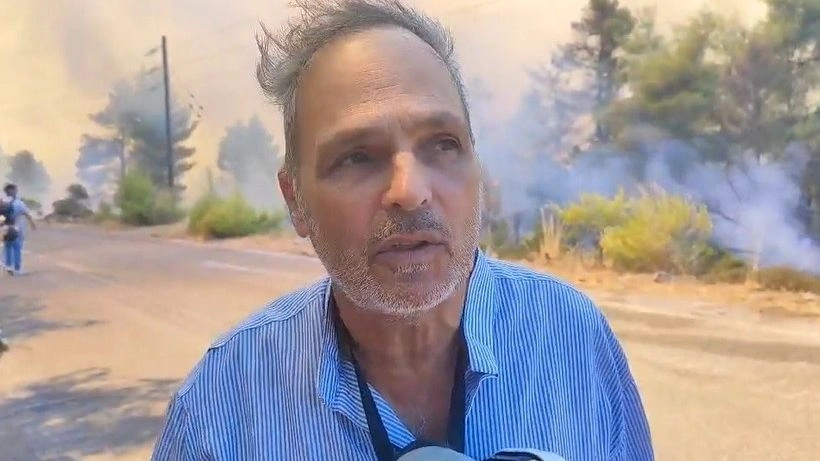 Ο Σταμάτης Γαρδέλης στο πύρινο μέτωπο: «Το τελευταίο πράσινο που έχει μείνει στην Αττική το κάψαμε» - Ξέσπασε ο ηθοποιός 1 c434c186 gardelis