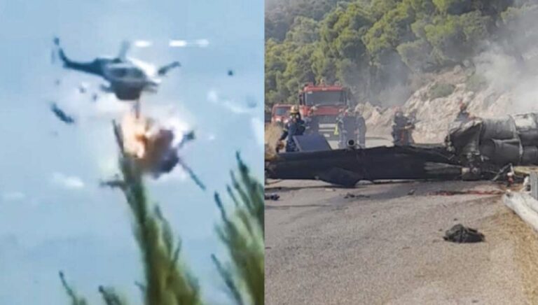 Γκουρμπάτσης για σύγκρουση ελικοπτέρων στην Ψάθα: «Συντονίζονταν παρανόμως από επίγειο αξιωματικό της Πυροσβεστικής»