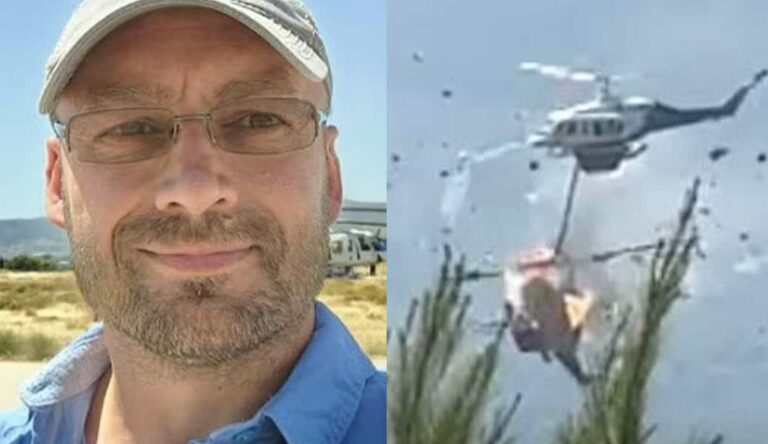 Θρήνος για τον πιλότο που σκοτώθηκε στην Δ. Αττική – «Αφιέρωσε τη ζωή του στην κατάσβεση»