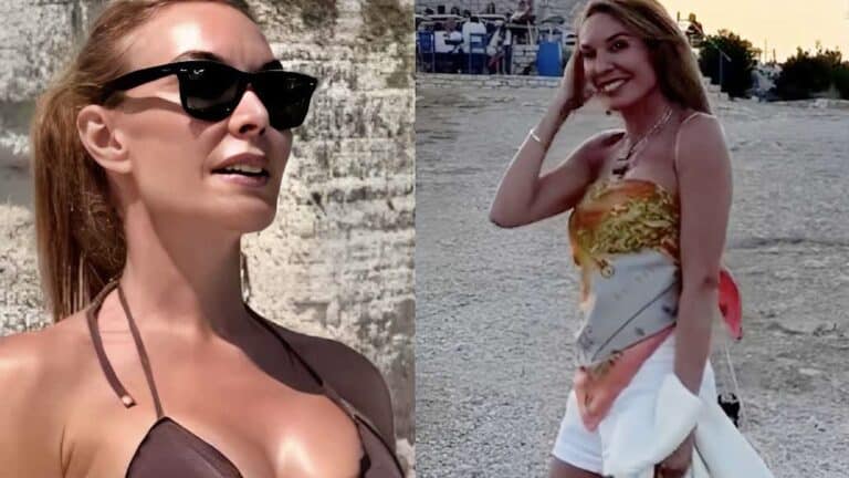 H Τατιάνα Στεφανίδου ποζάρει στα 56 της με κοpμί «άγαλμα» πιο γυμνασμένη από ποτέ και βάζει κάτω 30αρες