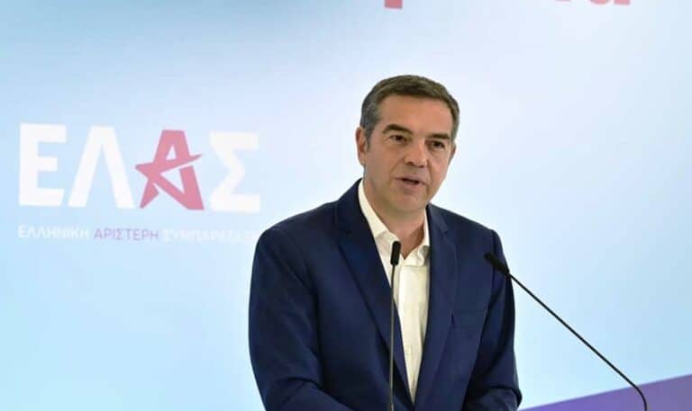 Αλέξης Τσίπρας: «Σύμβολό μας είναι η πατρίδα μας. ΕΛΑΣ είναι το όνομά μας»