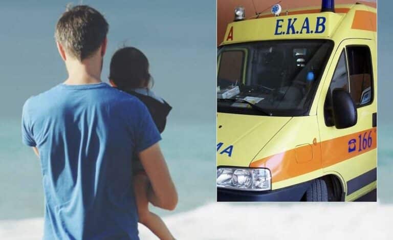 Χανιά: Έβαλε τη μικρή στους ώμους του για βουτιά και βρέθηκε με κάταγμα στον αυχένα – Kίνδυνος να μην περπατήσει ξανά