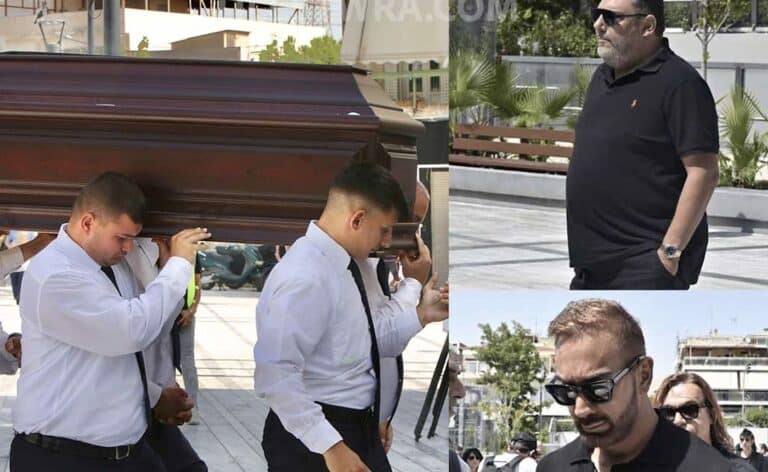 Ράγισαν καρδίες στην κηδεία του Δημήτρη Κόκοτα – Σύσσωμος o καλλιτεχνικός κόσμος