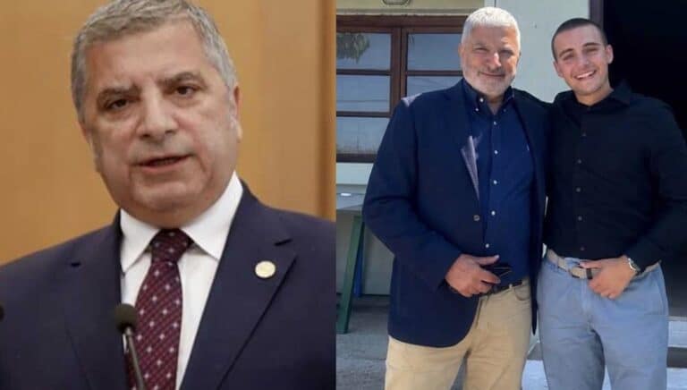 Ο Γιώργος Πατούλης με τον γιο του – Η σπάνια φωτογραφία ανήμερα της γιορτής του