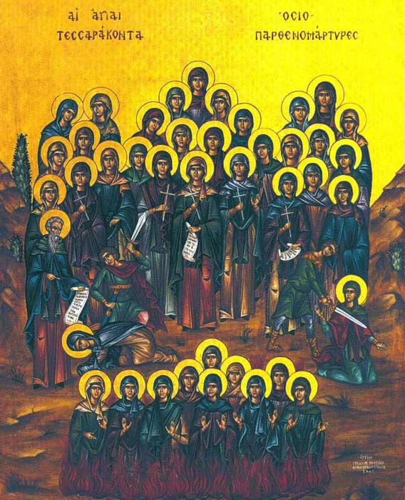 1 sept forty virginmartyrs
