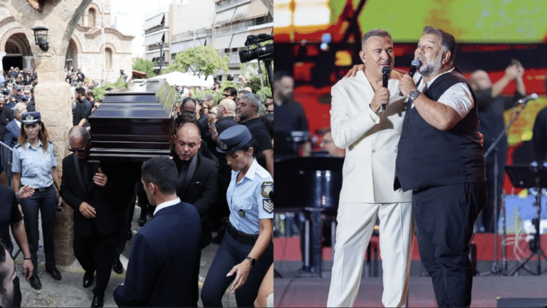 Γιώργος Μαζωνάκης: Οι ηχηρές απουσίες από την κηδεία του – Ποια μεγάλα ονόματα δεν έδωσαν το «παρών»