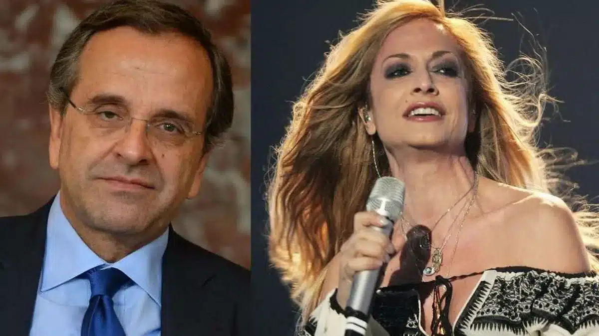 Άννα Βίσση: Με αυτόν τον πολιτικό είχε σχέση – Τον είχε χαρακτηρίσει ρομαντικό και παθιάρη 2 antonis samaras anna vissi