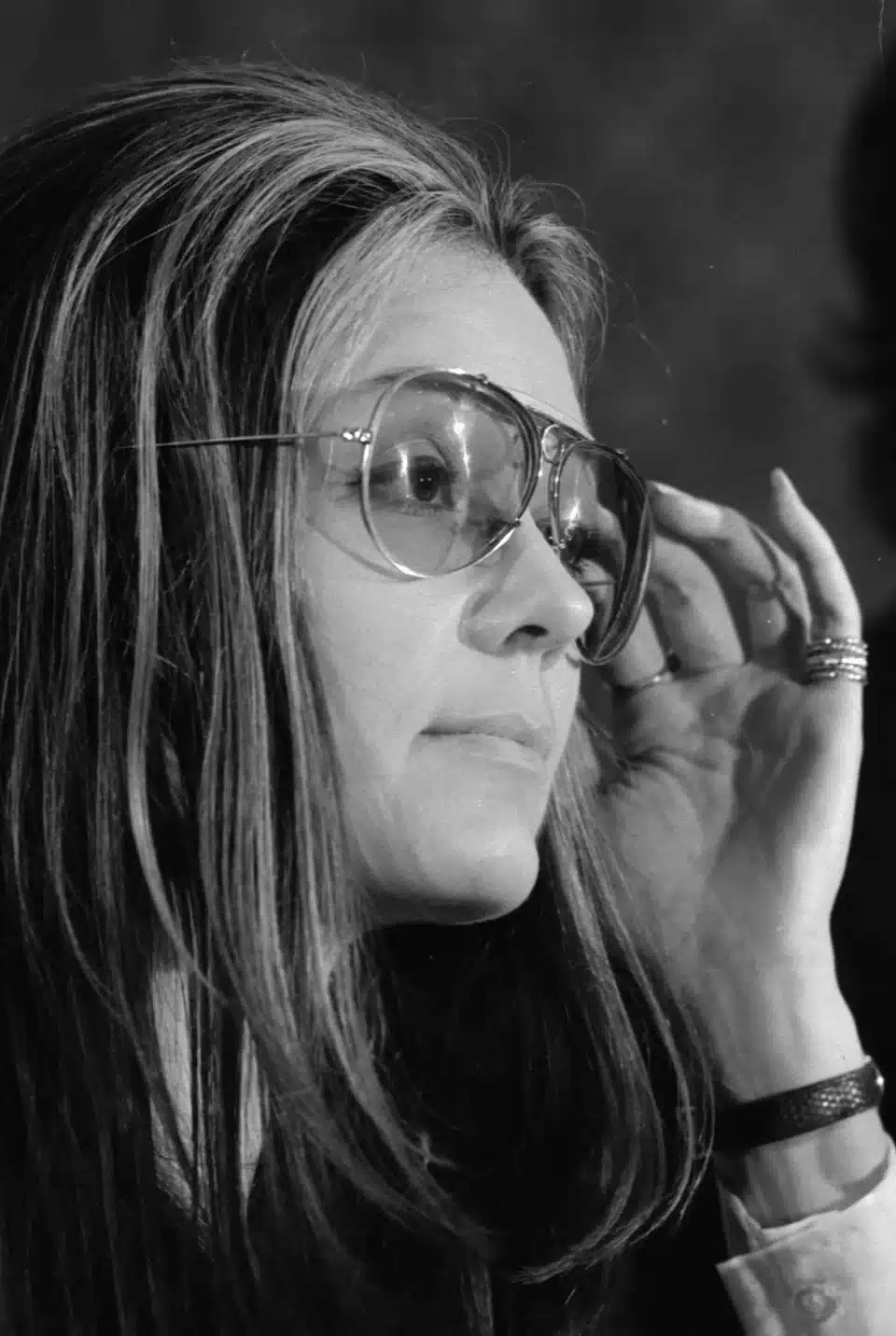 gloria steinem at news conference womens action alliance january 12 1972.jpg