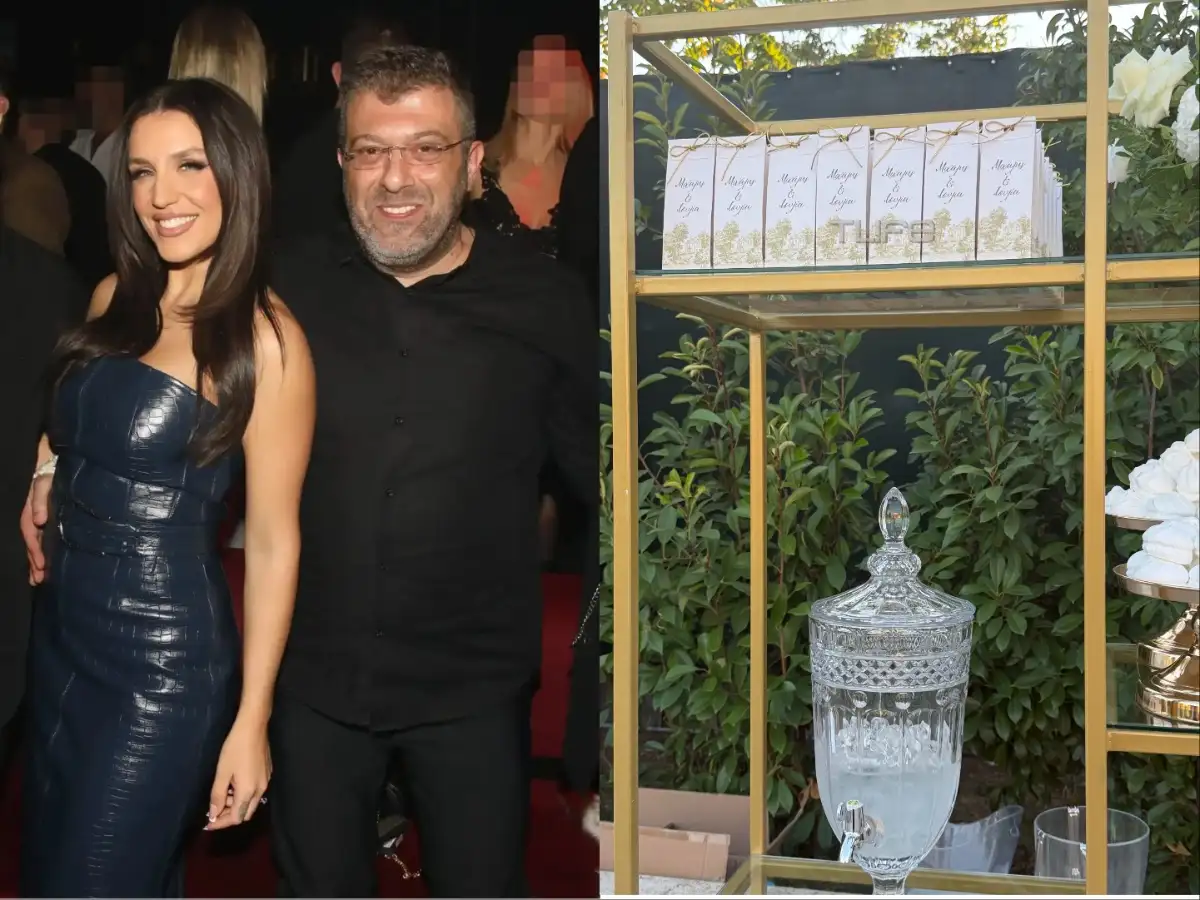 Έγκυος η Ιουλία Καλλιμάνη; Η αποκάλυψη στους καλεσμένους μετά τον γάμο για το μωρό 2 kallimani 2