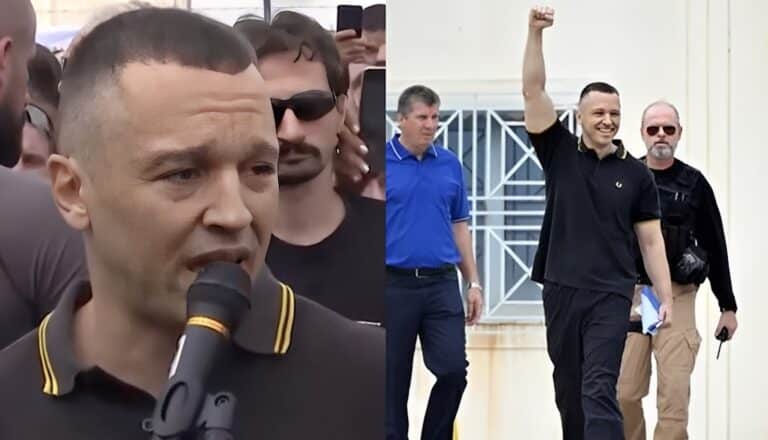 Κασιδιάρης: «Αποφυλακίστηκα και επιστρέφω με νέο ισχυρό εθνικό κόμμα»