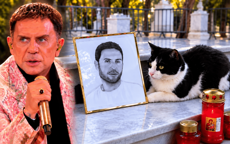 Αδιανόητο και ανατριχιαστικό! Τι έκανε ο μικρός Μάιλο πάνω στον τάφο του Μαζωνάκη – Η στιγμή που πάγωσε τους επισκέπτε