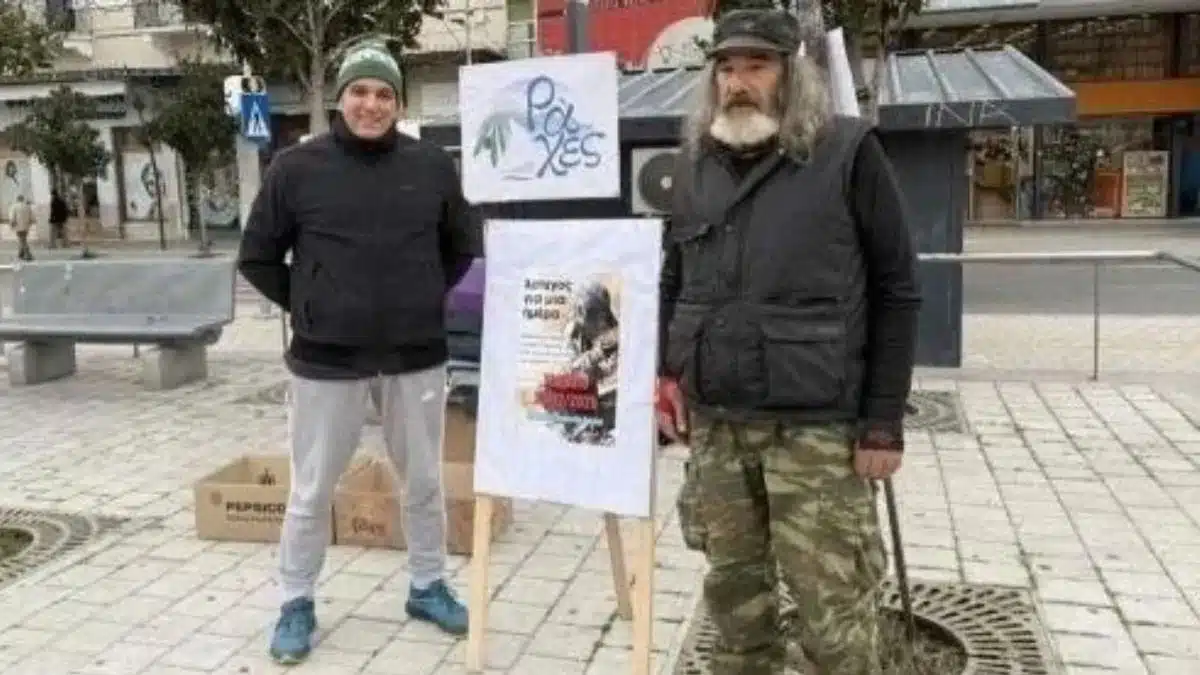 Θρήνος στη Λαμία: Πέθανε ο Σταύρος Ανωγειανάκης, ο άνθρωπος που ντυνόταν «άστεγος» για καλό σκοπό 1 anogianakis 1