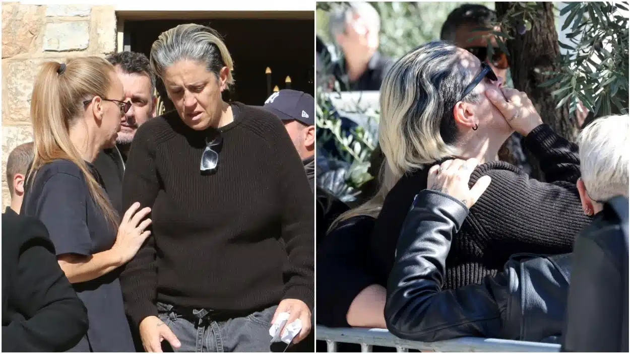 Μνημόσυνο Μαζωνάκη: Τα ουρλιαχτά της Μαρίας πάνω από το μνήμα - «Σήκω Γιώργο να μας δεις, εδώ είμαστε Γιώργο» 2 mazonakis 5