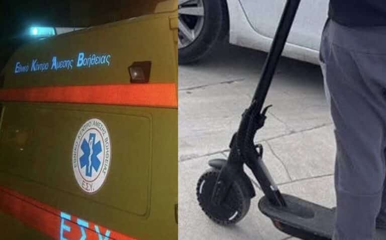 Τραγωδία: Νεκρός 34χρονος μοτοσικλετιστής του μετά από σύγκρουση με ηλεκτρικό πατίνι