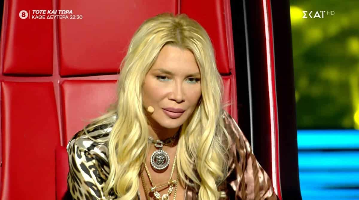 the voice i paparizoy kai i paola esteilan minyma gia tin emfanisi