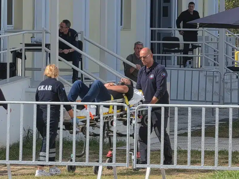 Δίκη Τέμπη: Λιποθύμησε και αποχώρησε με φορείο ο Πάνος Ρούτσι 1 whatsapp panos routsi.jpeg